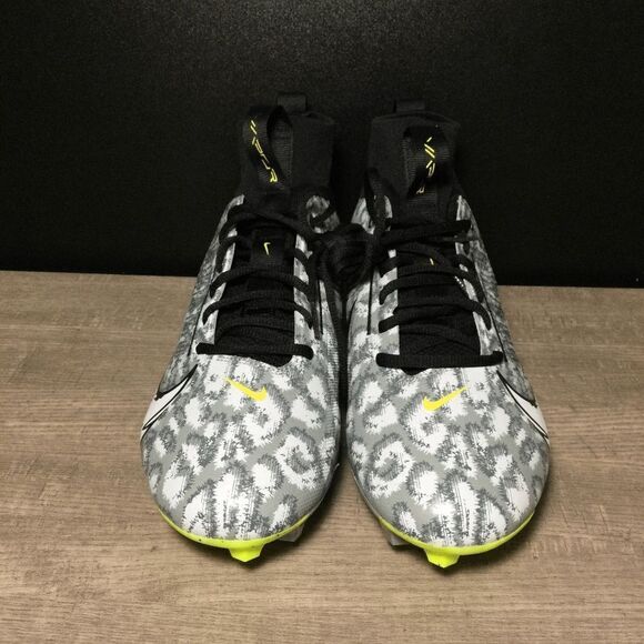 Nike Vapor Edge Pro 360 2 Football Cleats Razor Sharp Cuts Grey Green Men's 11.5 - Picture 2 of 7